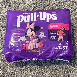 Huggies Pull-Ups Training Pants 4T-5T Minnie Mouse